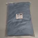 EMEMA Pack of 2 Velvet Pillow Covers Decorative Square Pillowcase Soft Solid Cushion Case for Sofa Bedroom Car 16x16 Inch Light Blue