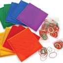 Learning Resources Classpack Geoboards, 7 Inches Each, Set of 10 Geoboards, Ages 5+