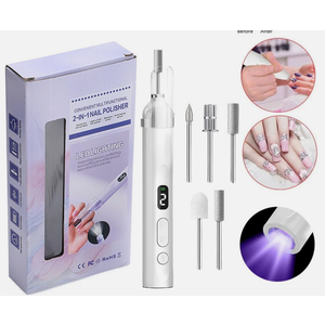 Electric Nail File Drill Portable Professional Manicure Pedicure Machine Set Kit
