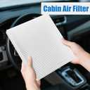 68406048AA Cabin Air Filter and Filter Access Door Fits for Dodge Ram 1500 2500 3500 4500 5500 Avenger Caliber Journey Compass Patriot Replaces 68318365AA 68052292AA 5058693AA CF11671