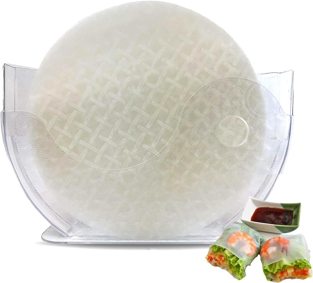 Summer Roll Water Bowl, Rice Paper Wrappers Holder