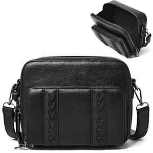 Small Crossbody Bags for Women with Detachable Wallet Vegan Leather Cross Body Bag for Woman Purse with Credit Card Slots