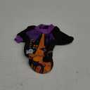 Dog Costume Cozy Halloween Themed Shirts for Puppy Dog Spooky Witch Cats Designer Winter Sweatshirt Purple01 Small