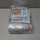 Hello Fall Decorations Tableware, 142 Pcs Blue Plaid Fall Pumpkin Decorations includes Pumpkin Plates and Napkins, Hello Fall Plates and Napkins for Harvest Blue Thanksgiving Decorations