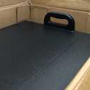 Carlisle FoodService Products Insulated Food Pan Carrier and Warmer, Front-Loading with Handles, Holds 5 Full or 10 Half 2.5" Pans (Sold Separately) with Rugged PE Shell and PU Insulation, Black