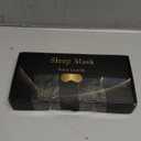 LC-dolida Sleep Headphones, 3D Sleep Mask Bluetooth Wireless Music Eye Mask, Sleeping Headphones for Side Sleepers Sleep Mask with Bluetooth Headphones Ultra-Thin Stereo Speakers Perfect for Sleeping (Black)