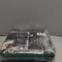 ZOBER 600D Oxford Fabric Rolling Christmas Tree Storage Bag - Fits 7.5 Ft Artificial Trees - Waterproof Christmas Tree Bag For Storage Box For Xmas, Durable Handles and Wheels - Card Slot - Green