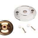 Pactrade Marine LED Ceiling Courtesy Light Arcrylic Mirror Finished Touch Switch Pack of 4