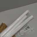 Extra Long Tension Curtain Rod, White, 41-118 Inch (4-9.8ft), Tension Rod