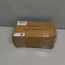 Suede Steering Wheel Cover with Upgraded Silicone Inner Ring, Breathable, Anti-Slip, Leather Universal 14.5 to 15 Inch Steering Wheel Cover (Black with Red Mark)