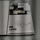 Veise RZ07B Smart Locks for Front Door, 2 Lever Handles, Fingerprint Keyless Entry, App Control Biometric Door Lock Set, Touchscreen Keypad Deadbolt, Easy Install, Auto Locking, Satin Nickel