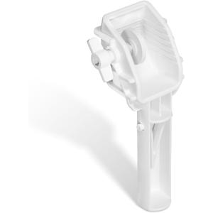 Swimming Pool Chlorination Tablet Holder & Scrubber for Pool Pole - Dirt Cleaning & Stain Removal Tool for Pool Maintenance - Fits 3-Inch Tablets