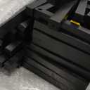 Geelin 12 Set Wooden Wedding Lantern Centerpiece Decor Baptism Lantern Candle Holder for Table Centerpiece Wedding Party Baby Shower Home Country Porch Patio Decor(7.87'', 10.59'', 12.99'', Black)