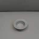 Shower Drain Hair Catcher, Bathtub Drain Cover Foldable Silicone Shower & Tub Protector for Pop-Up & Regular Drains, 4.5