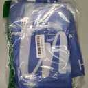 Tatuo 3 Piece Merry Christmas Porch Signs Christmas Buffalo Plaid Porch Banner Xmas Party Front Door Sign for Holiday Home Indoor Outdoor Xmas Party Favor(Blue and Black)