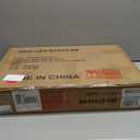 End Table, Side Table, Nightstand, Sofa Side Table with Shelf, Modern End Table for Living Room, Bedroom (1, Brown&black)