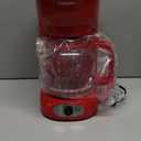 MUELLER HOME 12-Cup Red Coffee Maker - Perfect for Home or Office, Borosilicate Carafe, Auto-Off, Reusable Filter, Anti-Drip, Keep-Warm Function, Clear Water Level Window, Red Kitchen Accessories