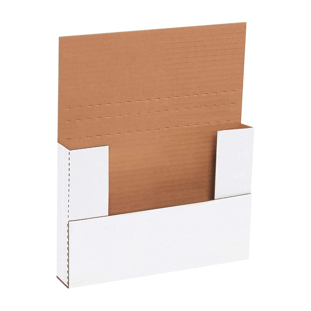 BOX USA Shipping Boxes Small 9.625"L x 6.625"W x 1.25"H 50-Pack - Corrugated Cardboard Box for Moving, Mailing, Packing, Packaging and Storage