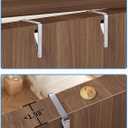 JARLINK Over The Door Organizer Storage, 5 Shelf Hanging Door Organizer with 5 Large Capacity Pockets, Anti Tilt 44 lb Load Behind Door Storage for Bedroom, Bathroom, Pantry, Nursery, (Grey)