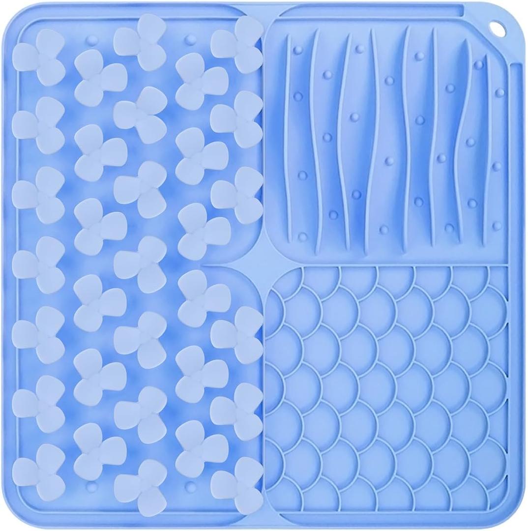 Lick Mat for Dogs Silicone Snuffle Mat Slow Feeder 14.2 Inch Large Size for Small Medium Large Breeds