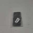 Enyuwlcm Canvas Stationery Handmade Foldable Rollup Pencil Case Travel Pen Holder Wrap Black