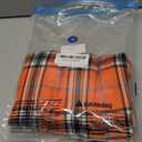 Kuoser Waterproof Dog Coat, Reversible Dog Jacket for Medium Dogs, Adjustable Durable Doggie Winter Coat Warm Puppy Cold Weather Apparel from Small to Large Breed, Orange, Medium