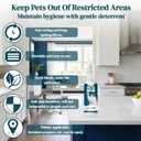 2 x O Cat Deterrent Spray for Indoor & Outdoor Use  Natural No-Alcohol Cat Repellent to Prevent Scratching on Furniture, Sofas, Rugs, Curtains & Plants  Safe Training Spray for Cats & Kittens.