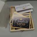 52Pcs Graduation Advice Cards 2026 Graduation Card Box Words of Wisdom for Graduate Grad Party Invitations Advice and Wishes for High School University Grad Decorations Favors College Games Activities
