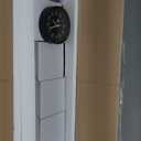 BBHORAIRE Black Time Zone Wall Clock, Silent Quartz Analog World Clock for Home or Office, Battery Operated, 32x12 Inch