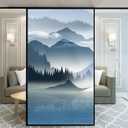 Decorative Window Film 60 x 200 cm – No Glue – Classic Pattern for Doors and Windows 