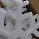 Enhon 10 Pack Snowflake Christmas Pathway Lights Outdoor, 8 Lighting Modes Waterproof Christmas Pathway Markers Lights with Timer for Xmas Walkway Patio Yard Lawn Outdoor Decorations(Cool White)