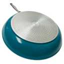 Curtis Stone 1-piece Dura-Pan+ Frypan Set Teal with Multiple Stainless Steel Lid