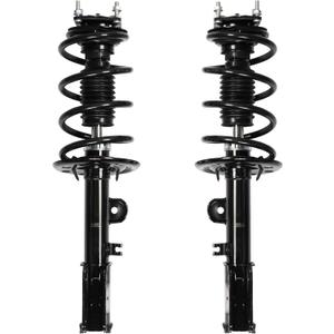 Pair Front Complete Struts Assembly with Coil Spring Compatible with Ford Explorer 2011 2012 2013 AWD Shock Absorbers Kit 272620 272621, Left & Right, 2PCS