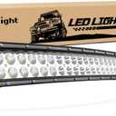 Nilight LED Light Bar 42Inch 240W 16800LM Curved Spot Flood Combo Driving Lamp Roof Bumper Off Road LED Work Lights Pods for Van Camper Wagon Car Pickup Golf Cart ATV UTV SUV Truck Boat 4x4