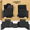 LASFIT Floor Mats for Toyota 4Runner 2025 2026 5 Seats(Not for Hybrid), All Weather TPE Custom Fit Floor Liner for 4Runner SR5/TRD/Limited 6th gen Front&Rear 4 Runner 2025-2026 Car Mats, Black
