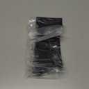 pack all Water-Resistant Material Zipper Pouch, Mesh Zipper Bags for Storage, Travel, Office (Black, Small)