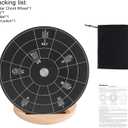 Rockhouse Guitar Chord Wheel Chart Compass for Songwriting, Transpose Chords Progression, Music Theory Wheel Melody Tool for Beginners Advanced