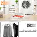 Sweater Drying Rack, 2-Layer Clothes Drying Rack Flat Mesh Stackable Laundry Drying Rack for Sweaters Socks Toys Indoor&Outdoor Use