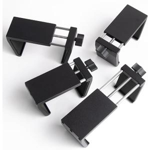 Universal Heavy-Duty Outdoor Furniture Clips For Wicker Patio Furniture,Blasoul Anti-Separation Locking System for Sectional Couch,Secures up to 3.7" Square & Round Tubes(4pcs)