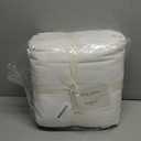 Laura Ashley - Flannel Sheets King Size, Anti-Pilling & Wrinkle Resistant Cotton, Touchably Soft for All-Season Comfort - Bed Sheets with Matching Pillowcases & Fitted Sheet (True White)