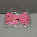 Large Pink Velvet Christmas Wreath Bow, Xmas Premade Vintage Velvet Bow for Wreaths for Indoor Outdoor Tree Topper Door Garland Holiday Party Winter Decor