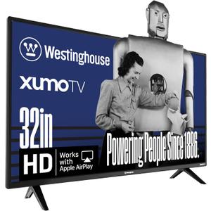 Westinghouse 32-inch Smart TV, HD Xumo TV with Voice Remote, Flat Screen Television w/Dolby Atmos, Bluetooth, Apple AirPlay, Wi-Fi & Mobile Connectivity