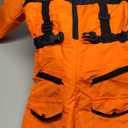 Spooktacular Creations Astronaut Costume with Helmet, Space Suit for Toddler, Kids Astronaut Halloween Costume for Cosplay (3T (3-4 yrs), Orange)