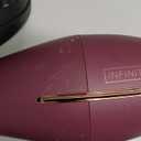 Conair Limited Edition Bundle | INFINITIPRO BY CONAIR Hair Dryer with Diffuser - and - Conair Double Ceramic 1-inch Digital Flat Iron | Plum 