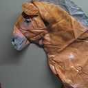 Inflatable Horse Party Decoration - 1 Piece - 38 Inch Blow Up Horse in Brown and Black - Western Themed Party Supplies 