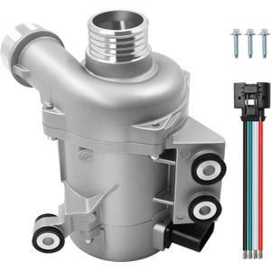 11517586925 Electric Engine Water Pump Compatible with BMW 128i 325i 325xi 328i 328xi 330i 330xi 525i 525xi 528i 528xi 530i 530xi X3 Z4 X5 E84 E70 E90 Replaces# 702851208 11517563183 11517546994