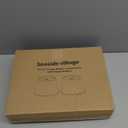 Large Drum Lamp Shades Set of 2, 12"Top x 16"Bottom x 11"High, Beige Lampshades for Table Lamps Floor Lamps, Natural Linen Replacement Lamp Shades, Spider, Harp Holders Included, Easy Assembly