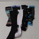 Compression Socks for Women & Men 7 Pairs is Best Supportive Knee High Stockings for Circulation, Travel, Nurses