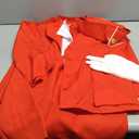 fun shack Flight Attendant Costume Women Red, Retro Airline Stewardess Outfit for Women, Vintage Stewardess Attire (Large)