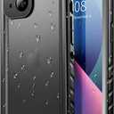 SPORTLINK Waterproof Case for iPhone 13, Shockproof Dustproof 13 Phone Case with Built-in Clear Screen Protector, Full Body Heavy Duty Sealed Protective Cover for iPhone 13 6.1 Inch